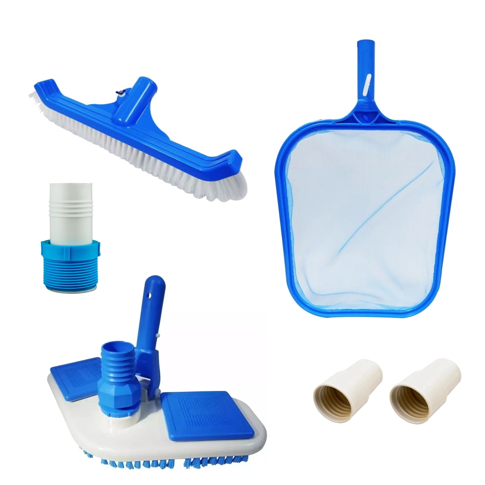 Kit Limpeza Asa Delta Piscinas Vinil/Fibra/Alvena Sodramar