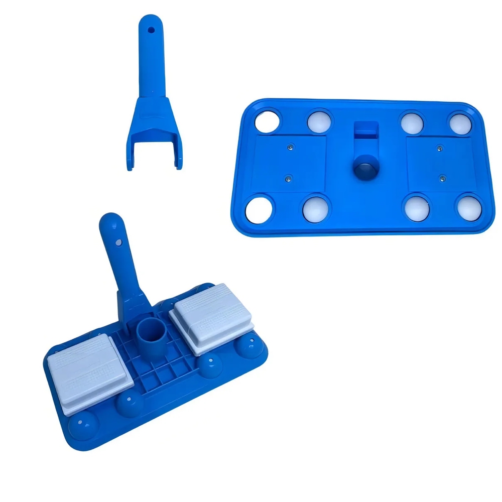 Rodo Aspirador Esfera 31cm 1,58Kg Fibra/Alvenaria Sodramar - Imagem 2