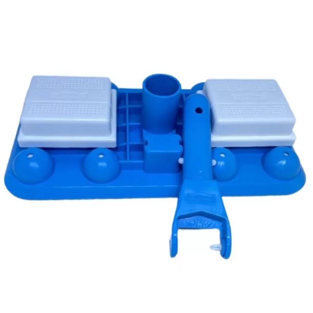 Rodo Aspirador Esfera 31cm 1,58Kg Fibra/Alvenaria Sodramar - Imagem 3