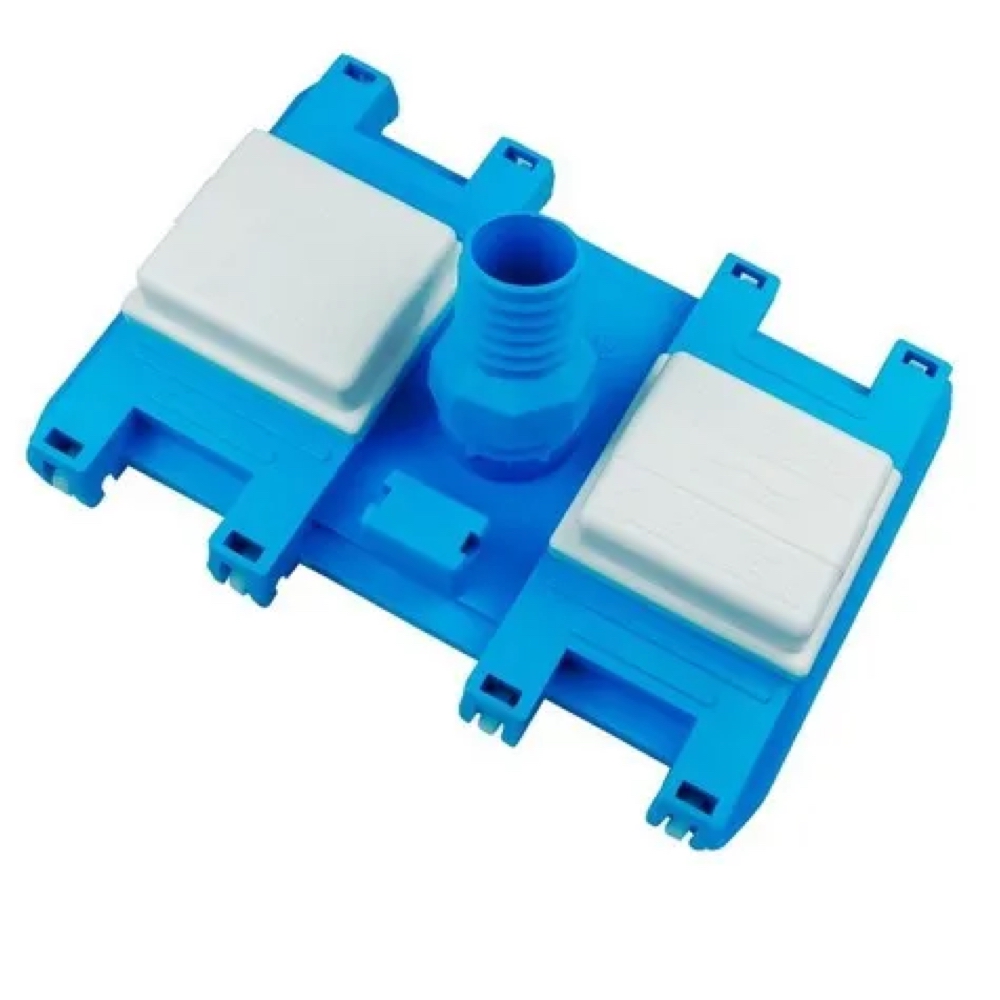 Rodo Aspirador 08 Rodas 28cm 1,64Kg Fibra/Alvenaria Sodramar - Imagem 3