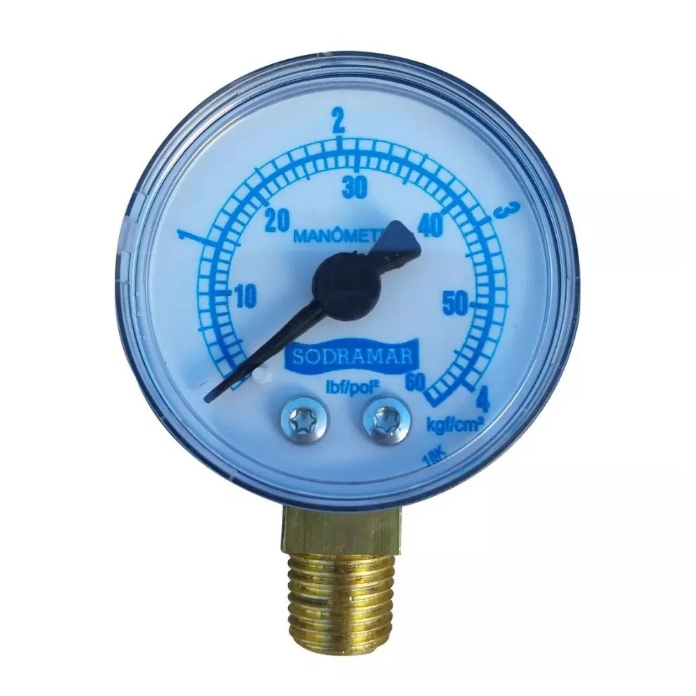 Manometro para Valvula Azul Filtro FM Sodramar