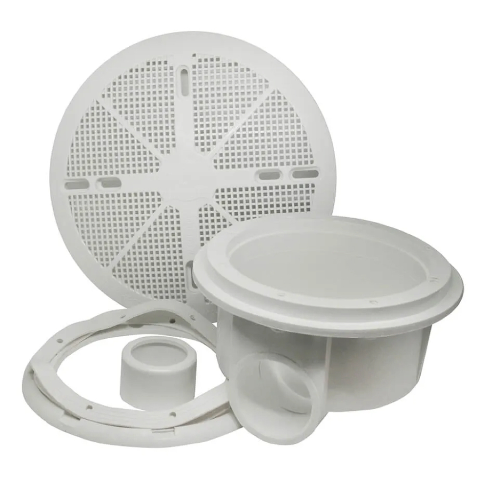 Ralo de Fundo TopLine Tampa Fsb ABS Branca Vin/Alv Sodramar - Imagem 2