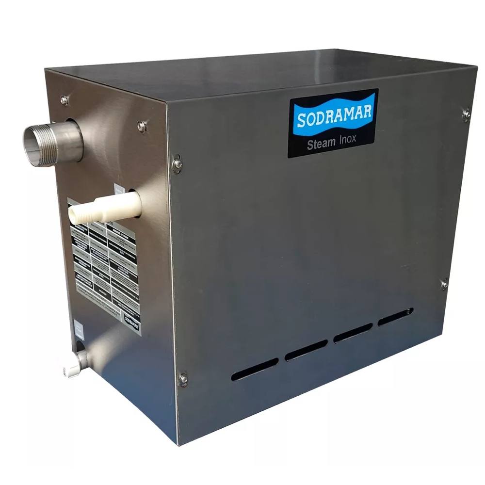 Gerador de Vapor p/ Sauna Úmida Steam Inox 09 Kw Sodramar
