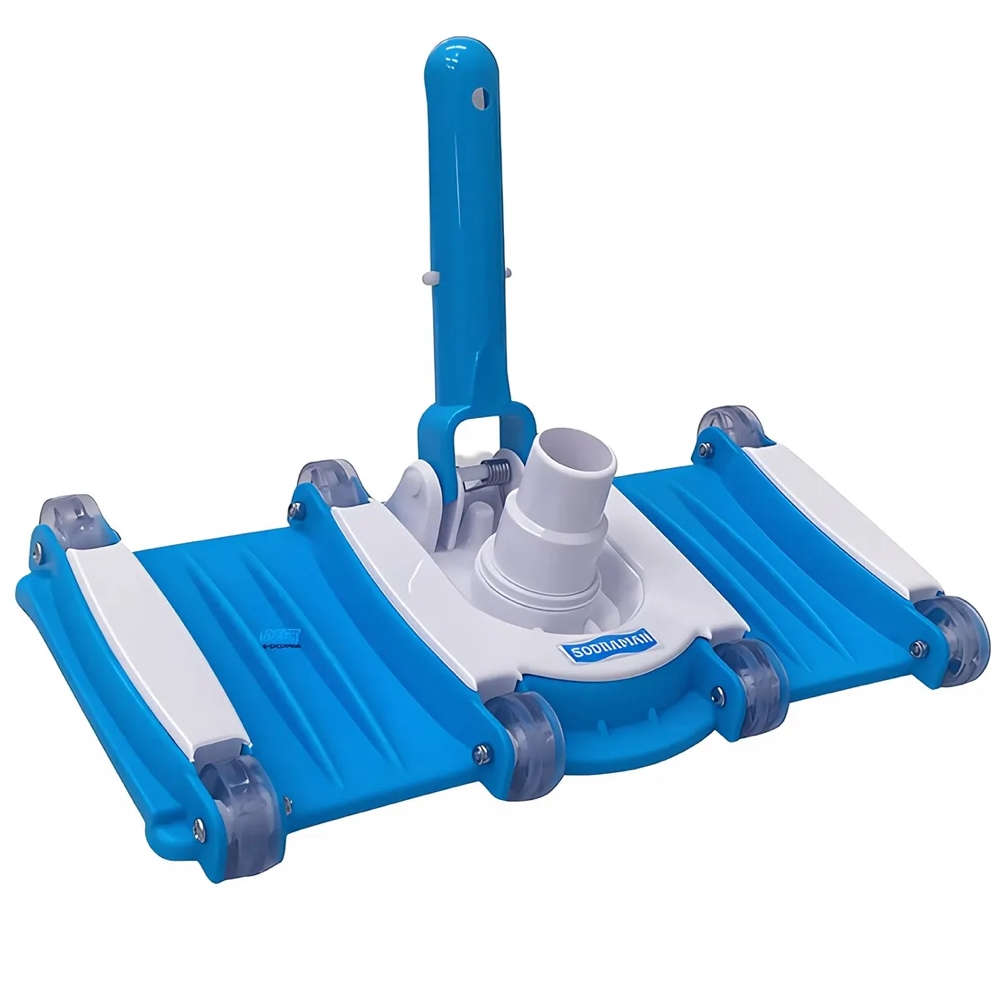 Rodo Aspirador 08 Rodas Flexivel 32cm 1,185kg F/A Sodramar