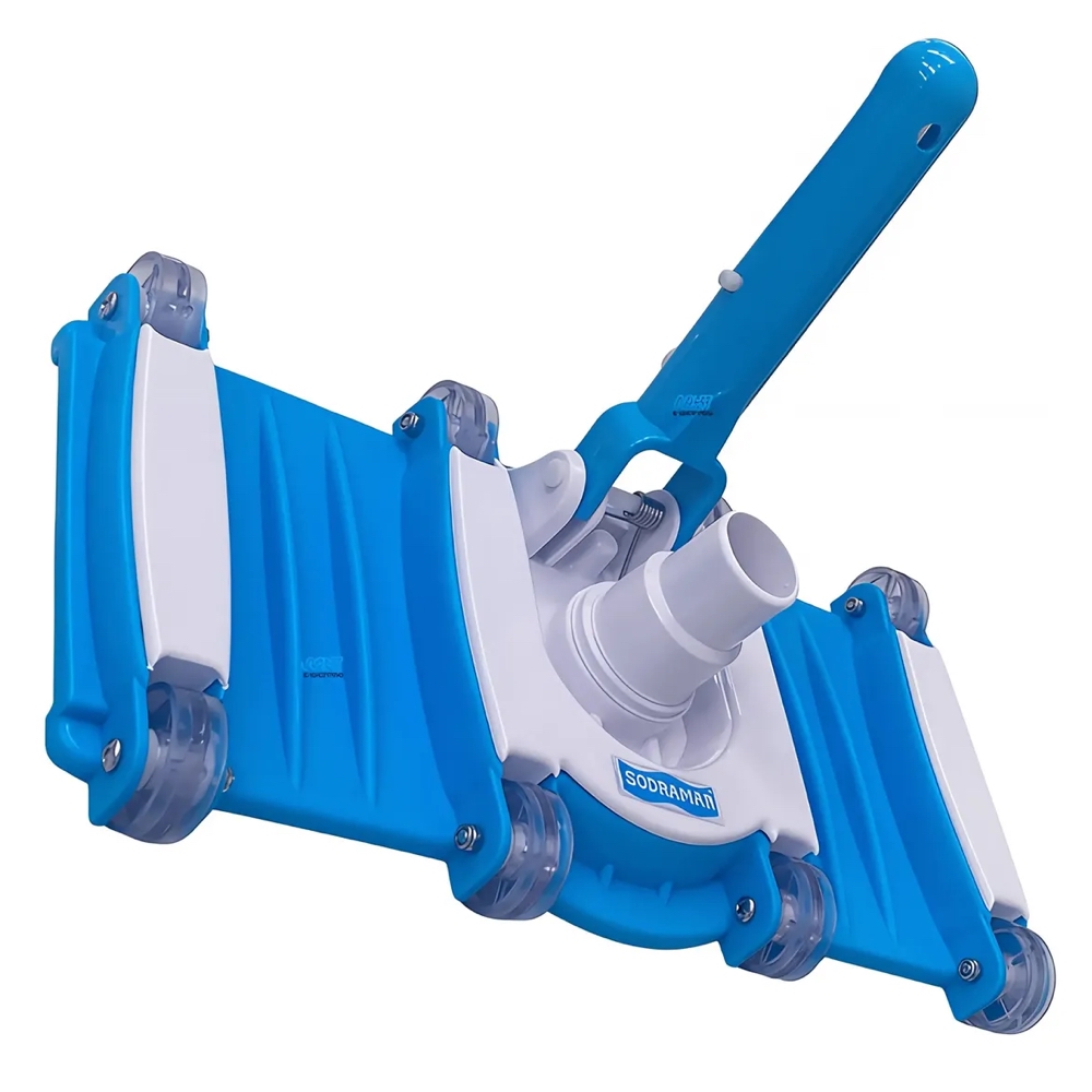 Rodo Aspirador 08 Rodas Flexivel 32cm 1,185kg F/A Sodramar - Imagem 2