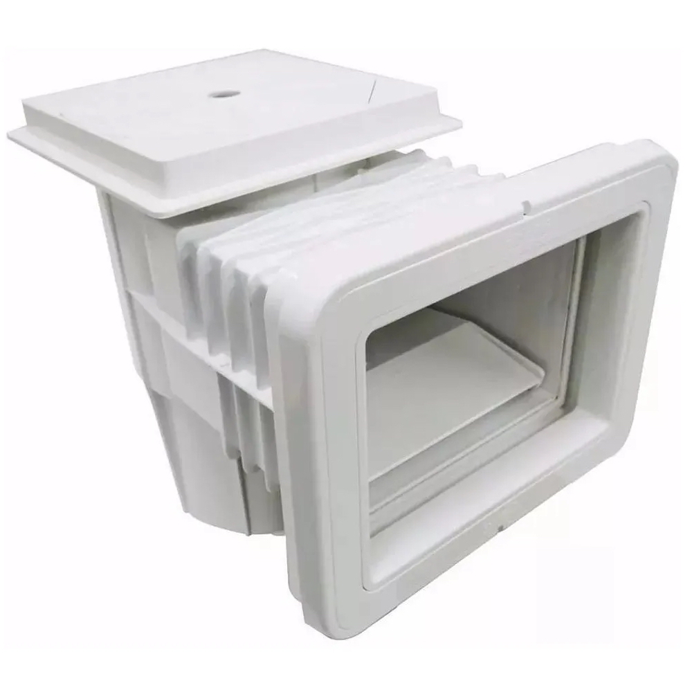 Skimmer Boca Pequena ABS Prata Vinil Alvenaria Sodramar