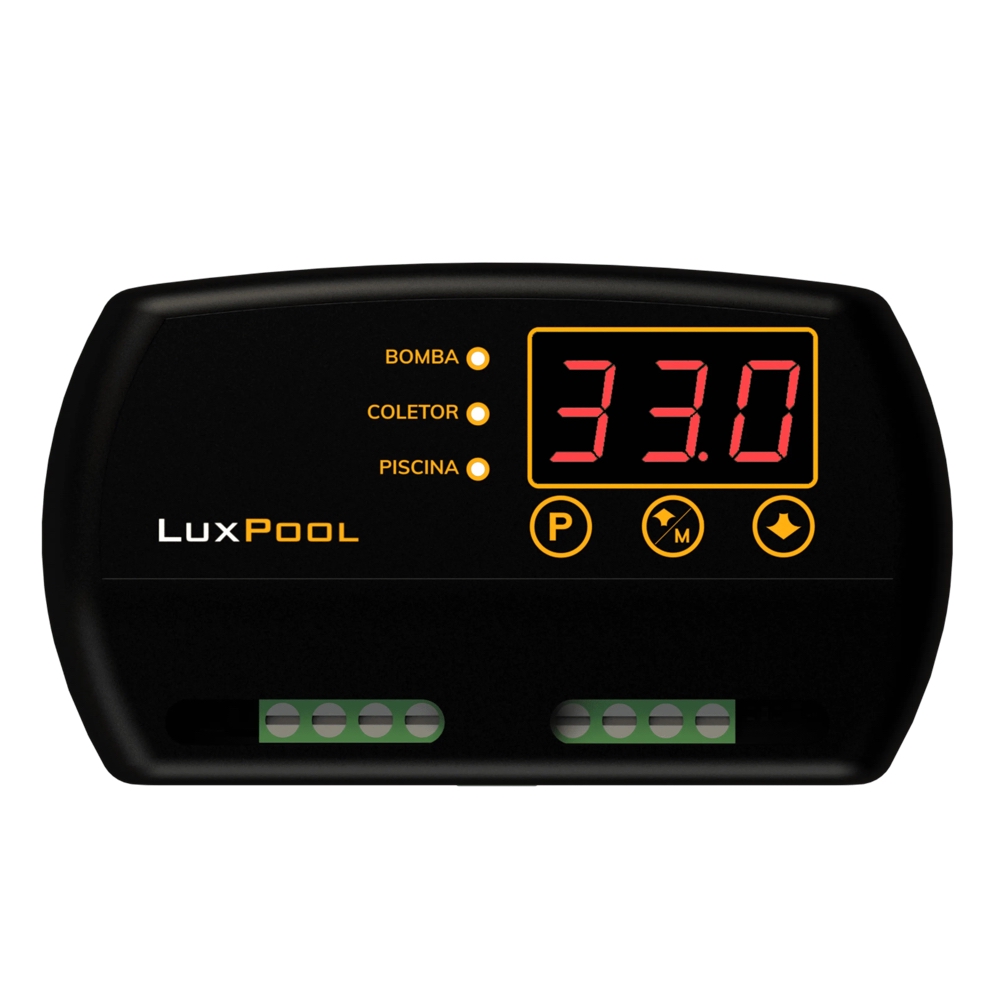 Controlador Aquecimento Solar MMZ1373N-12Vcc BIVOLT LUXPOOL - Imagem 2