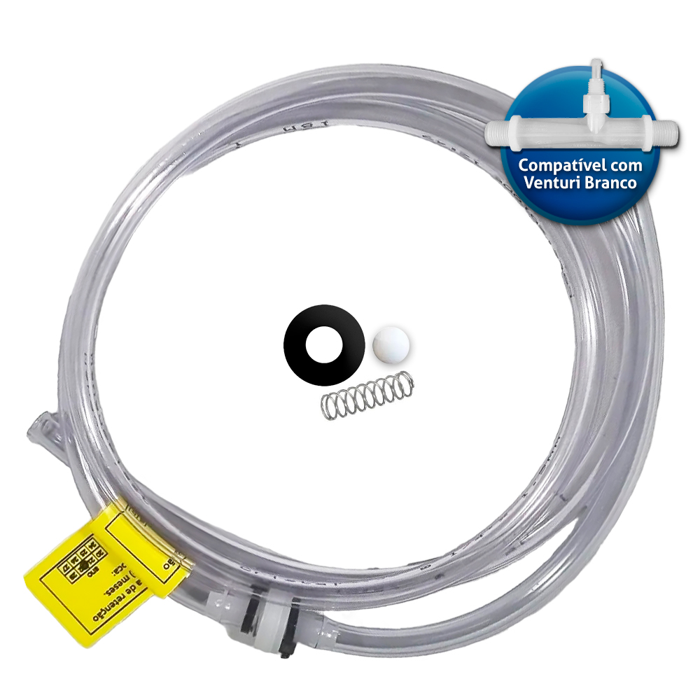 Kit Manutenção Reparo Venturi H Trans Com Mangueira Panozon - Imagem 3